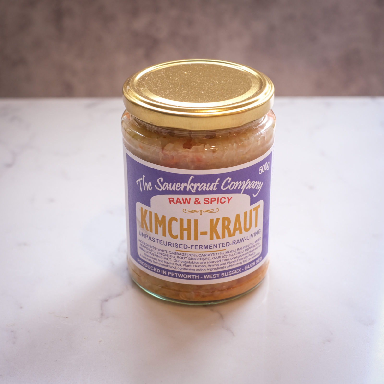 The　Kraut　Cowdray　Kimchi　Sauerkraut　Co　Spicy　Raw　And　Estate