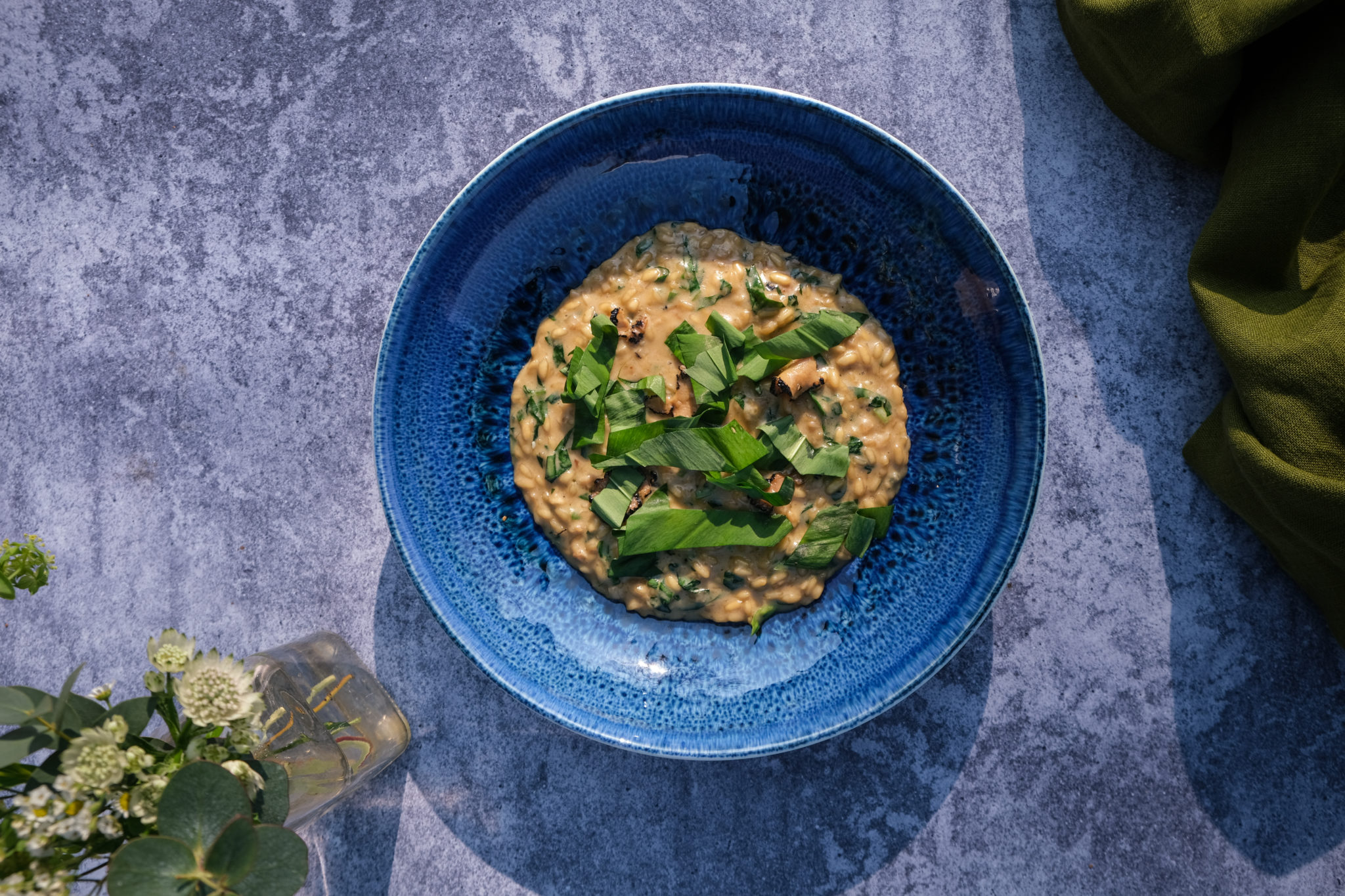 Wild Garlic & Truffle Risotto Cowdray Estate